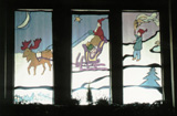 Le père Noël fait sa tournée
